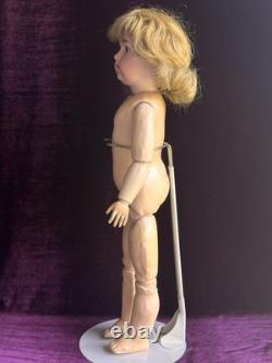 Poupée Princesse Armand Marseille 23 en Bisque avec Corps en Composition Allemande Antique