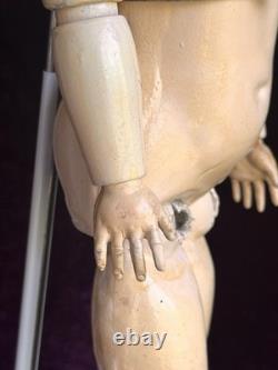 Poupée Princesse Armand Marseille 23 en Bisque avec Corps en Composition Allemande Antique