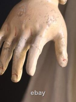 Poupée Princesse Armand Marseille 23 en Bisque avec Corps en Composition Allemande Antique