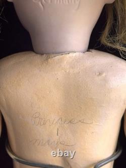 Poupée Princesse Armand Marseille 23 en Bisque avec Corps en Composition Allemande Antique