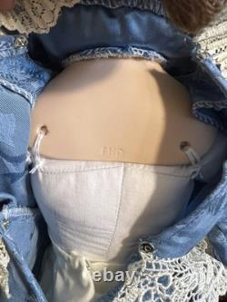 Poupée Réplique Antique Franklin Mint La Walkure Lune de Miel Victorienne 22 pouces