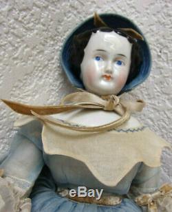 Poupée Ruth Gibbs En Céramique De Porcelaine Millésime-première Robe Élégante 14