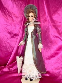 Poupée Vintage ALBERON Collection Christopher Paul 20.5 Dame Victorienne & Parasol