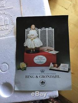 Poupée Vintage En Porcelaine Bing & Groendahl De L'année 1985, Dénommée Trine