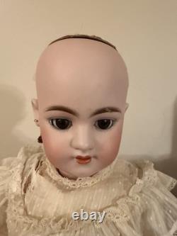Poupée ancienne en biscuit Simon & Halbig 1009 pour enfant, 21 pouces, vêtements d’origine