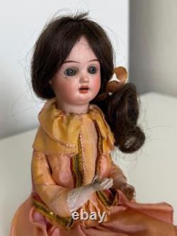 Poupée ancienne rare Schönau & Hoffmeister, tête en biscuit de porcelaine SH Pb 600