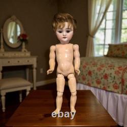 Poupée antique allemande Kestner 143 aux yeux endormis, poupée antique Kestner 143 9