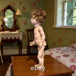 Poupée antique allemande Kestner 143 aux yeux endormis, poupée antique Kestner 143 9