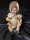 Poup&eacute;e Antique Japonaise En Bisque / Porcelaine &agrave; T&ecirc;te De B&eacute;b&eacute; 22