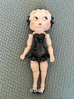 Poupée articulée en céramique porcelaine Betty Boop vintage