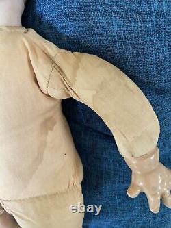 Poupée bébé Bye Lo de Grace S Putnam en porcelaine, corps en tissu et composition 19