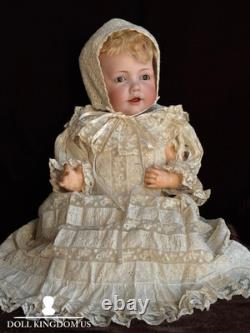 Poupée bébé en bisque antique allemande 16 Hilda Kestner 245