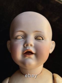 Poupée bébé en bisque antique allemande 16 Hilda Kestner 245