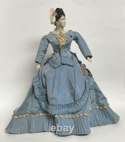 Poupée d'artiste en porcelaine Vintage Lee Ed China Head Bernardine Désirée Emma Clear Époque 1959 17