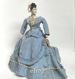 Poupée d'artiste en porcelaine Vintage Lee Ed China Head Bernardine Désirée Emma Clear Époque 1959 17