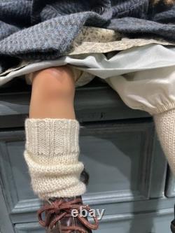 Poupée d'artiste en porcelaine vintage Pamela Erff 1999 grande 27 0311/1500 à lire