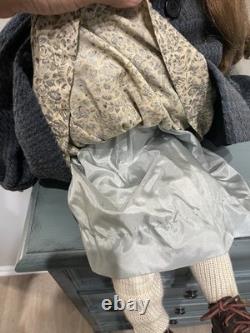 Poupée d'artiste en porcelaine vintage Pamela Erff 1999 grande 27 0311/1500 à lire