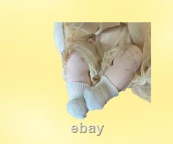 Poupée d'enfant Heubach vintage 12 pouces tête en porcelaine corps en composition entièrement articulé