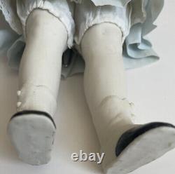 Poupée d'époque par Ellery Thorpe Elizabeth des années 1950 Tête, mains et jambes en porcelaine RARE D2