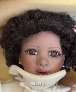 Poupée de collection en porcelaine vintage Danbury Mint Tanisha Patti Harrod