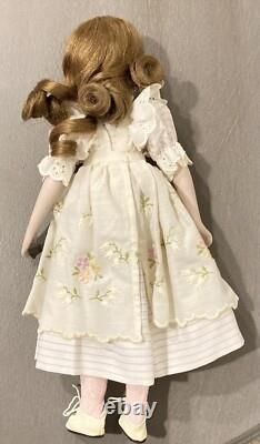 Poupée de collection en porcelaine vintage d’artiste UFDC Région 2 Summer Stock 13,5 pouces