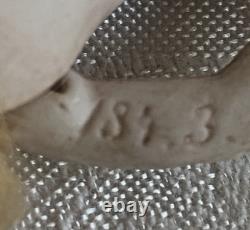 Poupée de maison de poupée Kestner 4-1/2 en bisque porcelaine 184.3 Allemagne blonde bottes jaunes