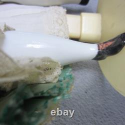 Poupée en biscuit à tête solide en dôme antique Bredermeir 12 LIRE Fissure de cheveux