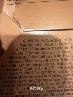 Poupée en porcelaine Barbie Orange Pekoe par Mattel - Vintage 1999 NEUF 25507