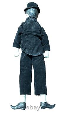 Poupée en porcelaine Charlie Chaplin RARE Vintage 1982 24 ORIGINAL