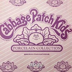 Poupée en porcelaine Kellyn Marie des Cabbage Patch Kids vintage 4882 d'Applause - Complète