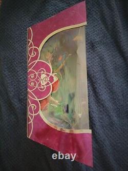 Poupée en porcelaine La Petite Sirène Ariel de Disney avec souvenirs du film, style vintage, clé en laiton, NIB.