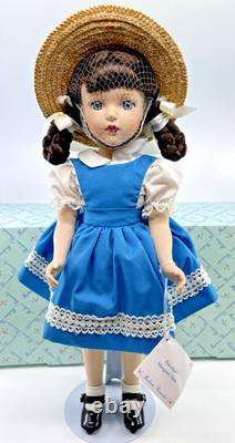 Poupée en porcelaine Margret Madame Alexander vintage 16 neuve avec boîte et support