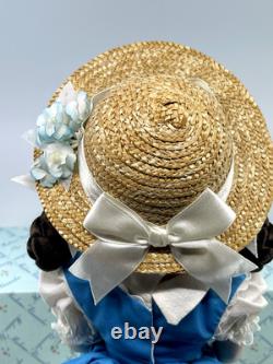 Poupée en porcelaine Margret Madame Alexander vintage 16 neuve avec boîte et support