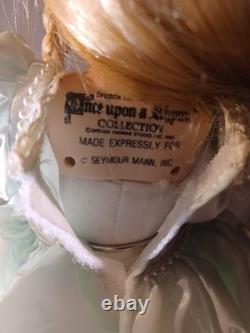 Poupée en porcelaine Raiponce Trouvaille rare Vintage Très collectible Années 1990 En excellent état