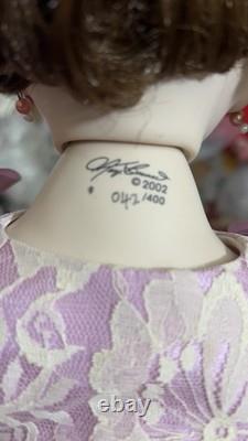 Poupée en porcelaine Rustie Angela&Agnus LE42/400, 27 po, 2002 par Mary Benner