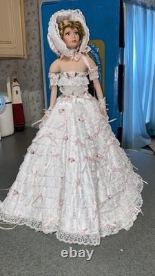 Poupée en porcelaine Rustie édition limitée vintage - Victoria Rose numéro 0353 sur 2000