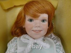 Poupée en porcelaine Vintage Elke Hutchens Bellinda 25 dans sa boîte d'origine 244/400 COA