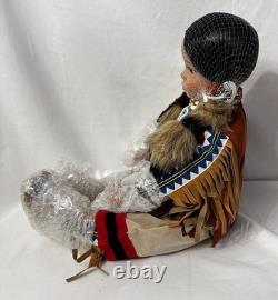 Poupée en porcelaine Vintage NIB Collection Signature Héritage 12327 Aigle Planant