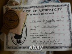 Poupée en porcelaine Vintage Wendy Lawton Marcella & Raggedy Ann 70ème 190/2500 13