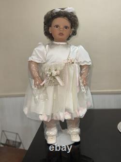 Poupée en porcelaine Virginia Turner rare vintage 1998 30 # 45/300 1-20-1999