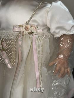 Poupée en porcelaine Virginia Turner rare vintage 1998 30 # 45/300 1-20-1999