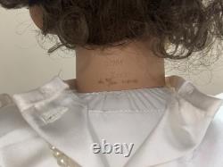 Poupée en porcelaine Virginia Turner rare vintage 1998 30 # 45/300 1-20-1999