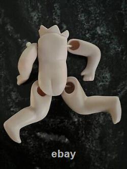 Poupée en porcelaine articulée McNees M1251 avec 4 poupées en porcelaine articulée vintage