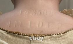 Poupée en porcelaine bisque antique rare Armand Marseille 19 Allemagne #3500 Am 1 Dep