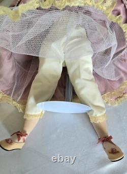 Poupée en porcelaine bisque française Mundia JULIE vintage rare et collectible de 1997, état neuf