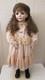 Poup&eacute;e En Porcelaine D'artiste Sign&eacute;e Ooak Vintage 30 Rachel Robe D'enfant Vintage