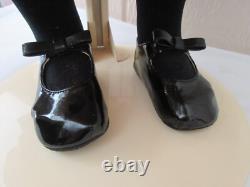 Poupée en porcelaine d'artiste signée OOAK vintage 30 Rachel robe d'enfant vintage