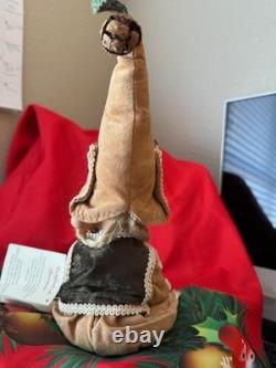 Poupée en porcelaine de 10 pouces, Certificat de Garantie, Fait Main en Italie, Édition Limitée Elf