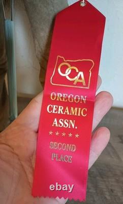 Poupée en porcelaine de chef indien amérindien faite main 22 pouces, prix de 2ème place