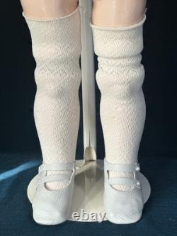 Poupée en porcelaine de collection allemande Simon Halbig Heinrich Handwerck, tête en biscuit, 28 pouces